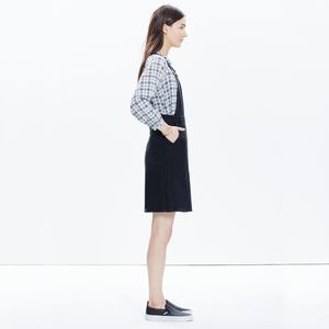 Madewell Denim Overall Mini Dress